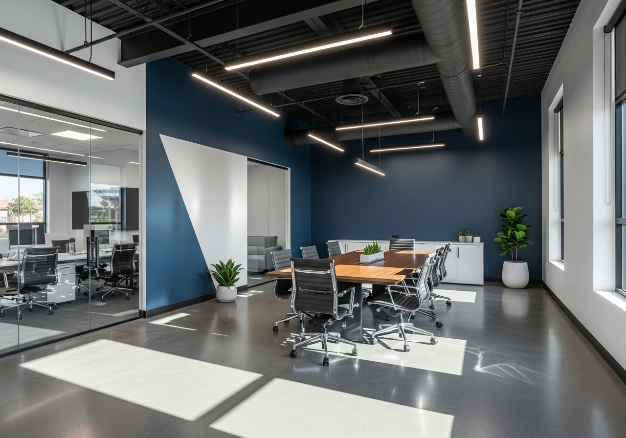 Office Fitout — Wellington painting and plastering